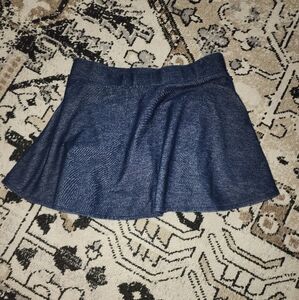 Soft denim girl's SKORT 7/8